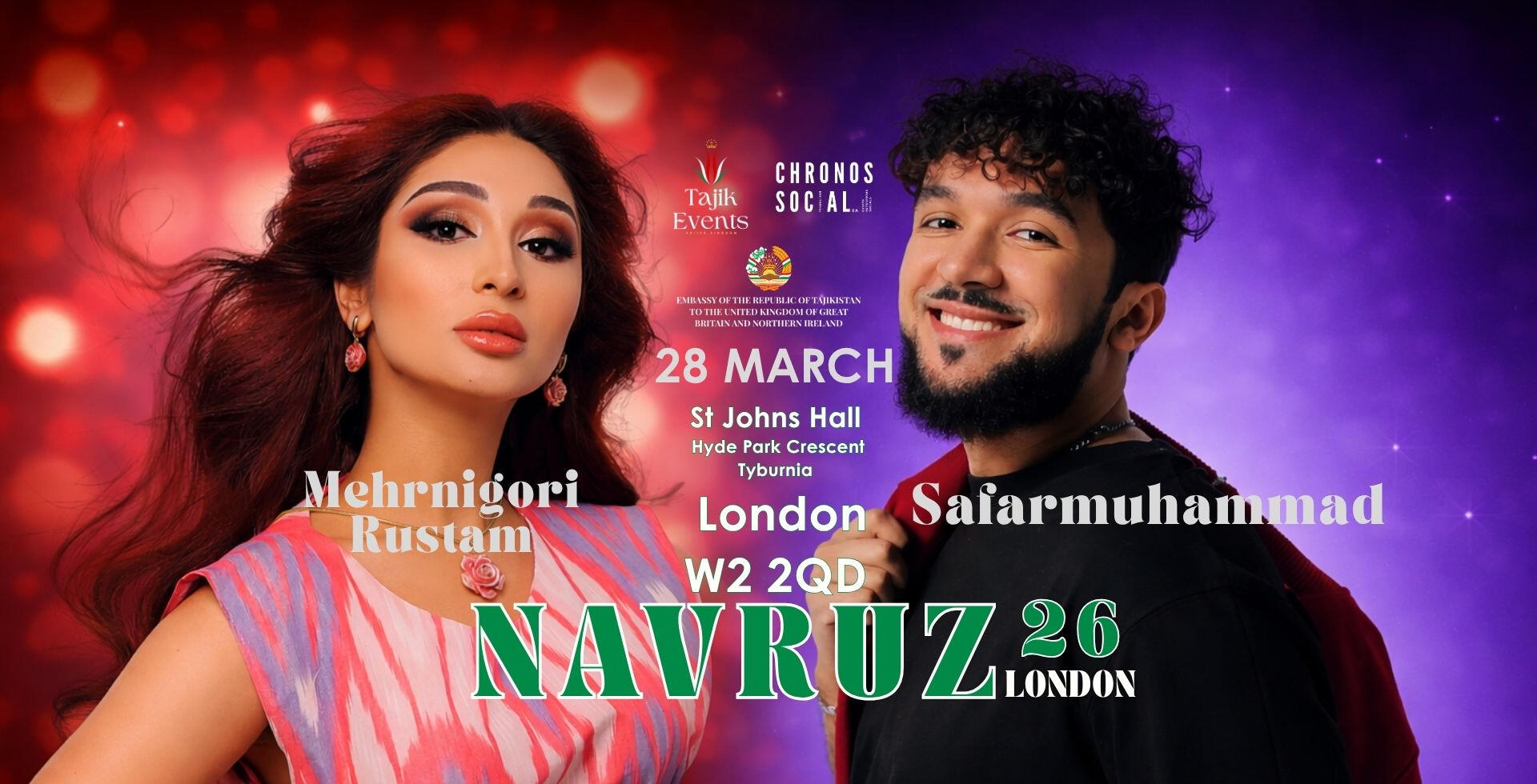 Tajik Events UK Logo